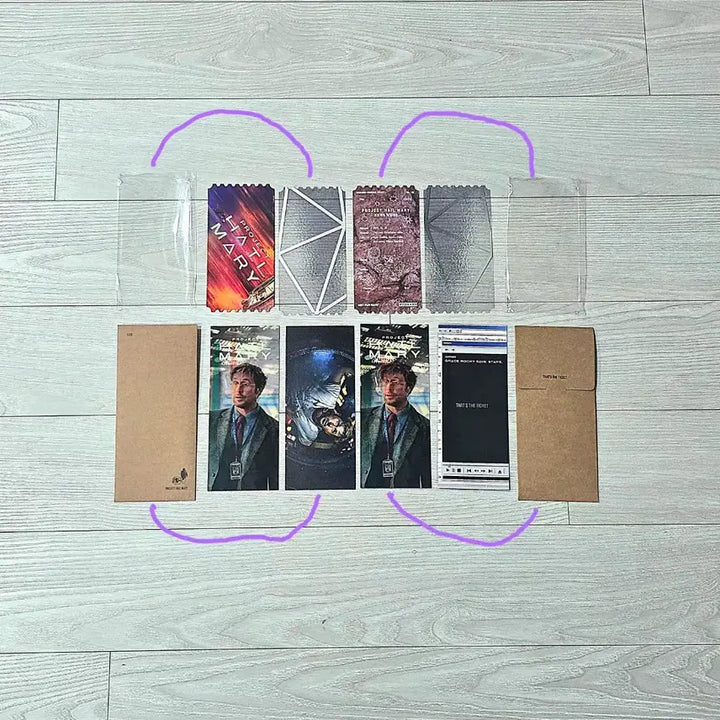 [BUNJANG] Project Hail Mary Original Ticket &amp; Lenticular TTT / 프로젝트헤일메리 오리지널티켓오티TTT삼티 프로젝트 헤일메리 라이언고슬링