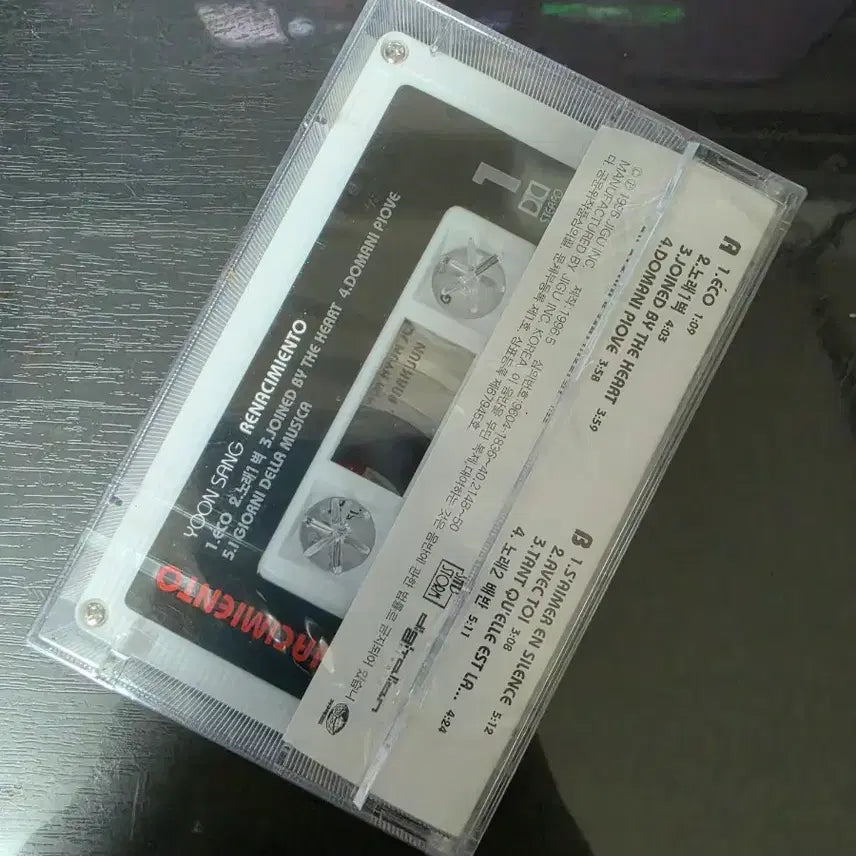 [BUNJANG] Youn Sang RENACIMIENTO Cassette Tape / 윤상 RENACIMIENTO 카세트 테이프