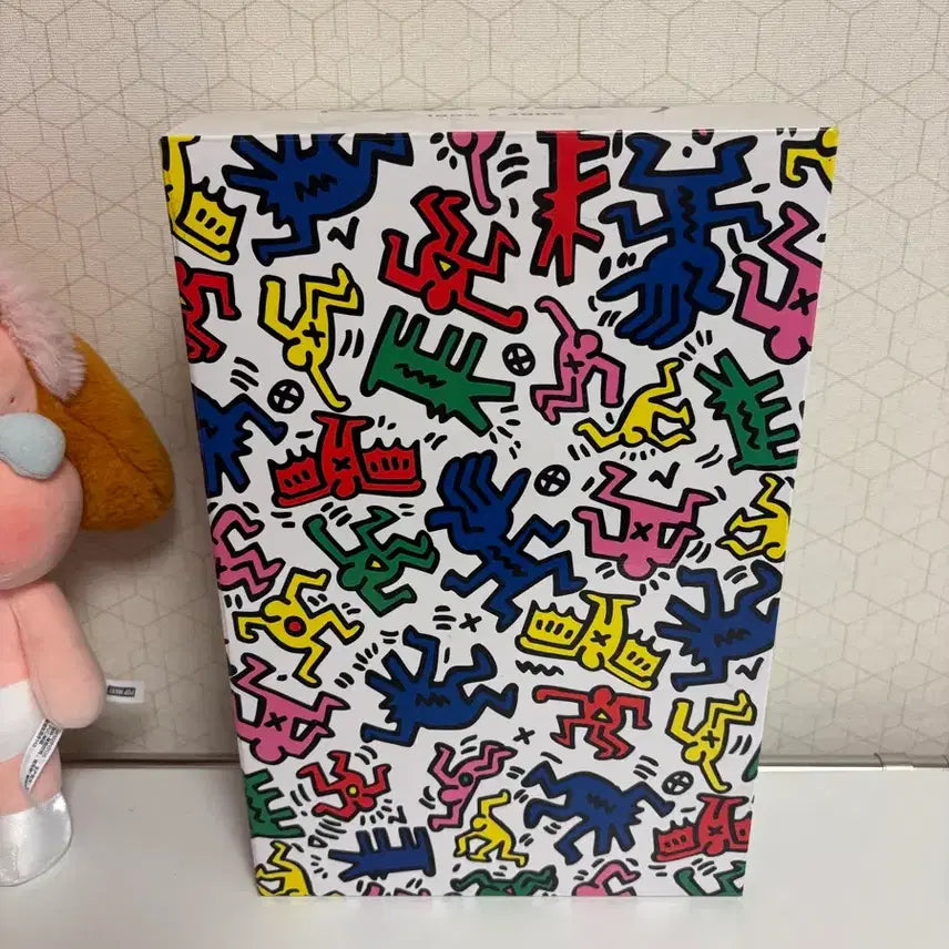 [BUNJANG] Bearbrick Keith Haring 100% &amp; 400% Set Multi / 베어브릭 키스 해링 100% &amp; 400% 세트 멀티