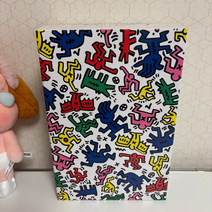 [BUNJANG] Bearbrick Keith Haring 100% &amp; 400% Set Multi / 베어브릭 키스 해링 100% &amp; 400% 세트 멀티