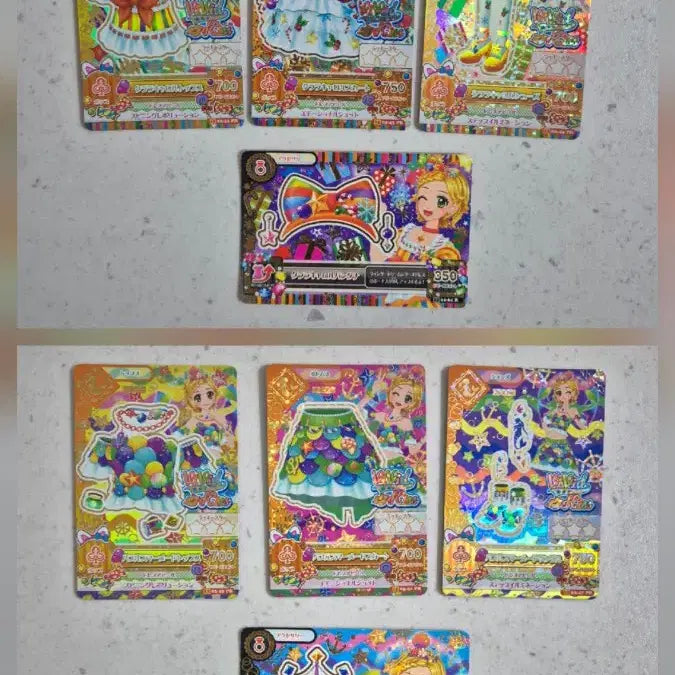 [BUNJANG] Aikatsu Hinaki Shirogane Friend Card Set Bundle / 아이카츠 카드 히나키 프레 2세트 일괄판매