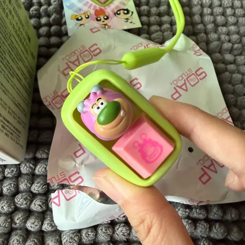 [BUNJANG] Fuzzy Raccoon Powerpuff Girls Keycap Set / 퍼지럼킨 키캡/ 파워퍼프걸 키캡