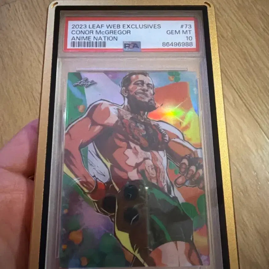 [BUNJANG] 2023 Leaf Conor McGregor Manga Version Trading Card PSA 10 / 2023 리프 코너 맥그리거 망가버전 트레이딩 카드psa10