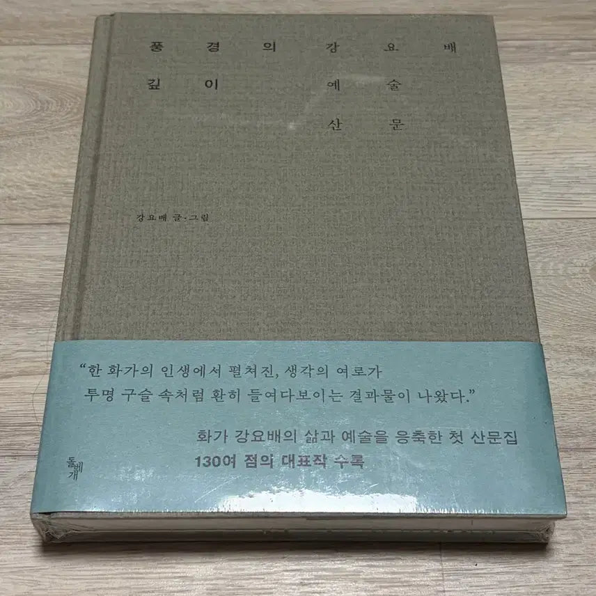 [BUNJANG] Kang Yo Bae Art Prose (Sealed) / [미개봉] 풍경의 깊이 강요배 예술 산문