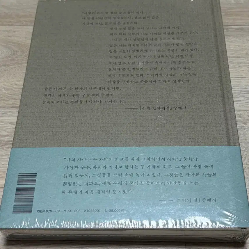 [BUNJANG] Kang Yo Bae Art Prose (Sealed) / [미개봉] 풍경의 깊이 강요배 예술 산문