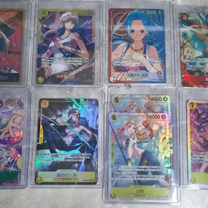 [BUNJANG] One Piece Card Game Heroines Hancock Gold Foil &amp; UTA Parallel Cards / 원피스 카드게임 히로인즈 핸콕 금둥 및 우타 페레