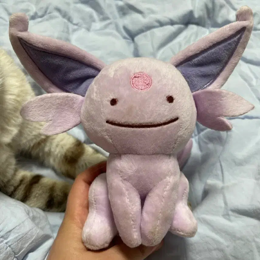 [BUNJANG] Pokemon Transform Ditto Eevee Version Plush Doll / [포켓몬스터] 변신 메타몽 에브이 버전 인형