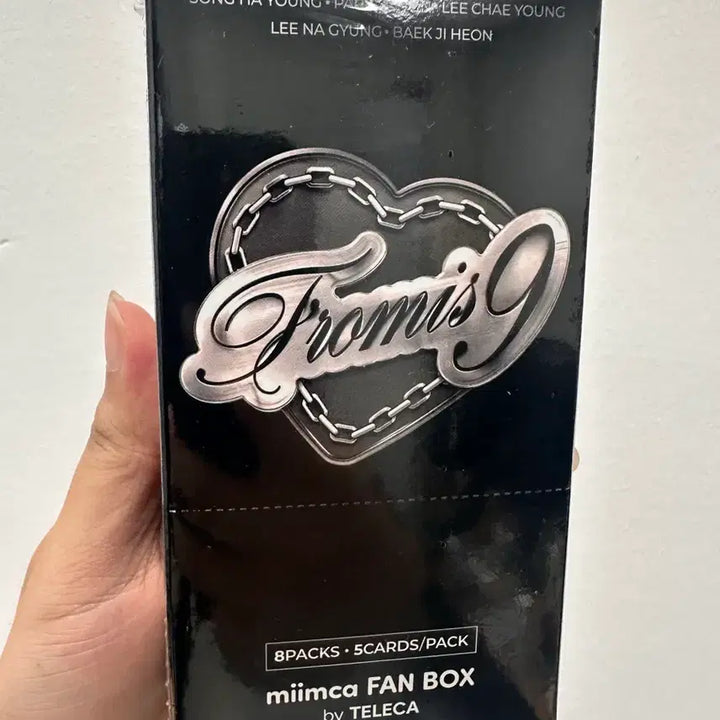 [BUNJANG] fromis_9 miimca Mini Fanbox Trading Cards / 테레카 프로미스나인 미니팬박스 슈링크O