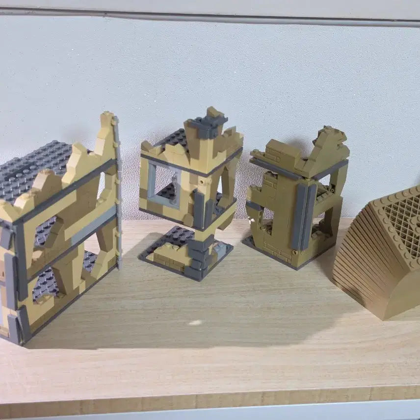[BUNJANG] LEGO Diorama Buildings Ruin Set / 레고 디오라마 건물, 폐허 모음