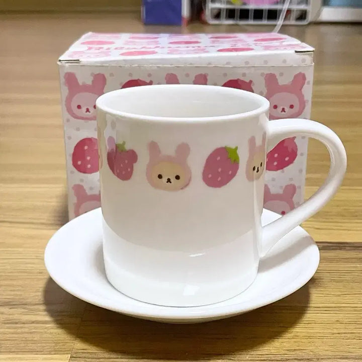 [BUNJANG] Rilakkuma Strawberry Ichigo Mug Cup / 오늘 할인) 코리락쿠마 딸기 이치고 머그컵