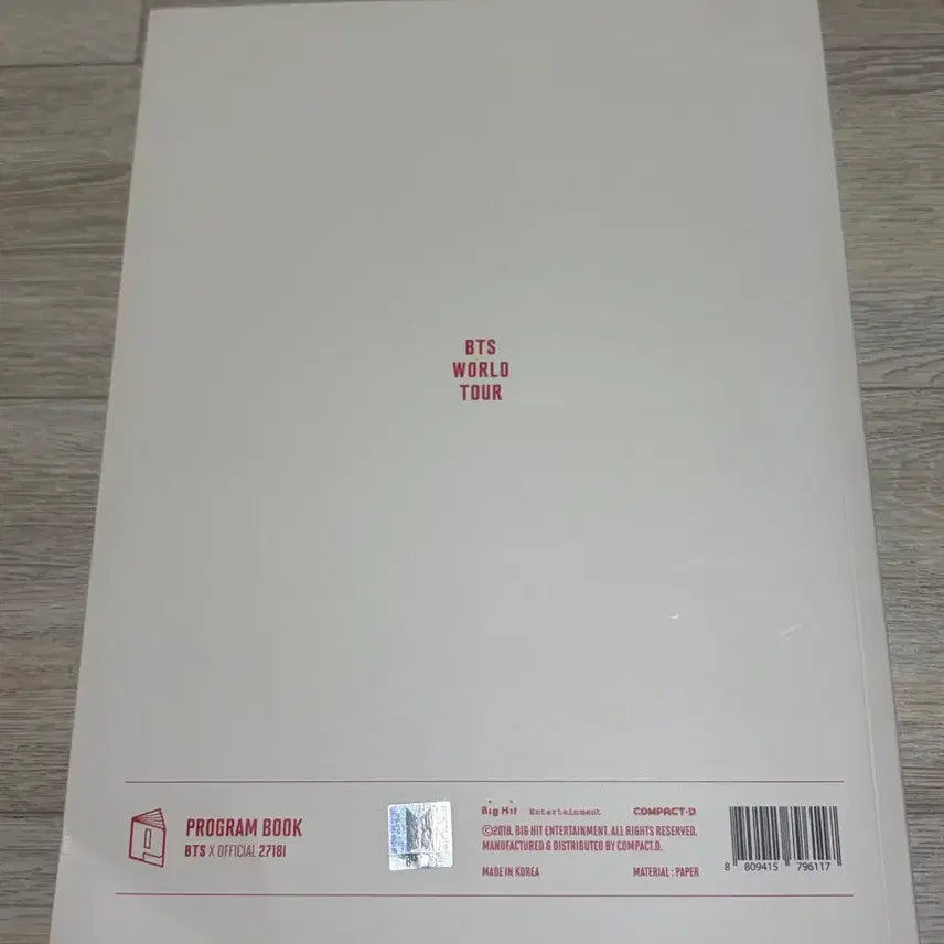 [BUNJANG] BTS LOVE YOURSELF Speak Yourself Program Book / BTS 방탄소년단 럽셀콘 프로그램북 LOVE YOUR SELF
