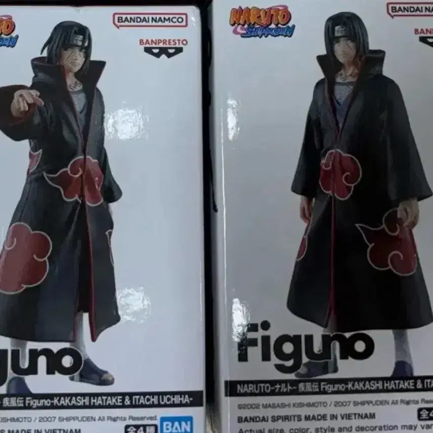 [BUNJANG] Figzero Naruto Itachi C &amp; D Bundle Set Figures (Sealed) / (미개봉) 피그노 나루토 이타치 C, D 일괄 피규어