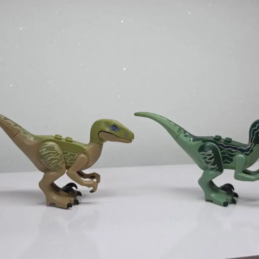 [BUNJANG] LEGO Jurassic World Raptor Figure 2 Types Set / 레고 쥬라기 월드 랩터 피규어 2종 세트