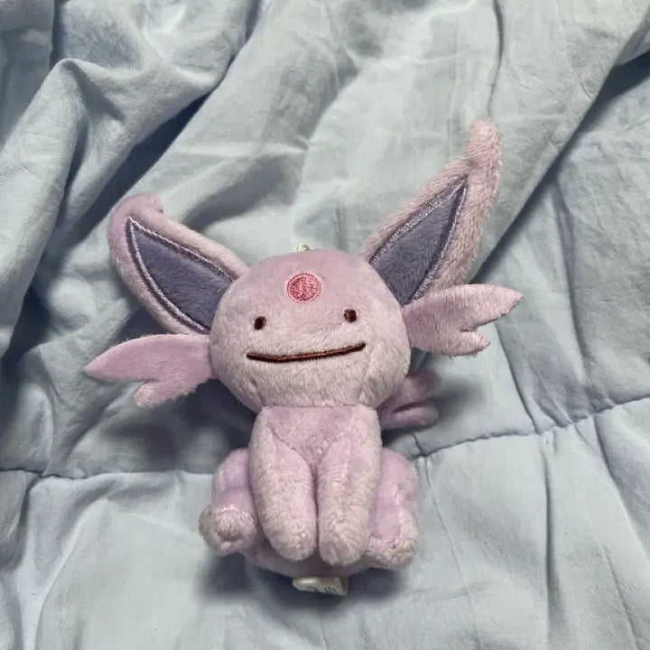 [BUNJANG] Pokemon Transform Ditto Eevee Keyring Plush / [포켓몬스터] 변신 메타몽 에브이 키링 인형
