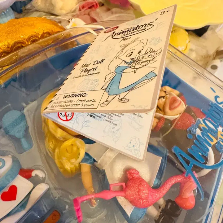 [BUNJANG] Disney Alice in Wonderland Mini Doll Figure Set / 새상품) 디즈니 이상한 나라의 앨리스 미니돌 피규어 세트
