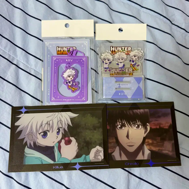 [BUNJANG] Hunter x Hunter Kirua Acrylic Stand &amp; Keyring (Sealed) / (미개봉) 헌터헌터 애니플러스 팝업 키르아 아크릴 스탠드 키링