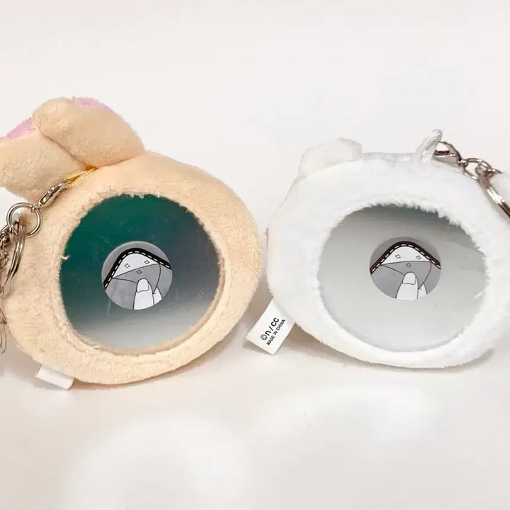 [BUNJANG] Chiikawa &amp; Usagi Mirror Keyring Set / 치이카와 거울 키링 (2개 다 드려요)