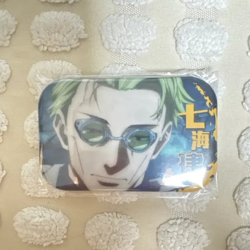 [BUNJANG] Jujutsu Kaisen Nanami Kento Marukaku Can Badge / 주술회전 나나미 켄토 마루카쿠 캔뱃지