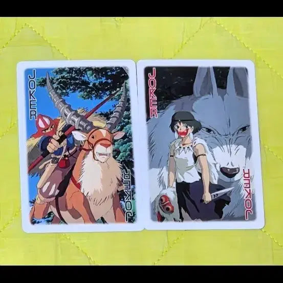 [BUNJANG] Princess Mononoke Trump Cards / 지브리 원령공주 모노노케히메 트럼프카드