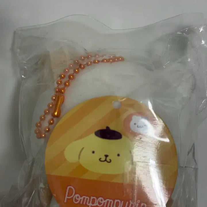 [BUNJANG] Sanrio Pompompurin Friend Muffin "Mascot Keyring" Plush Doll / 산리오 폼폼푸린 친구 머핀이 인형 마스코트 키링