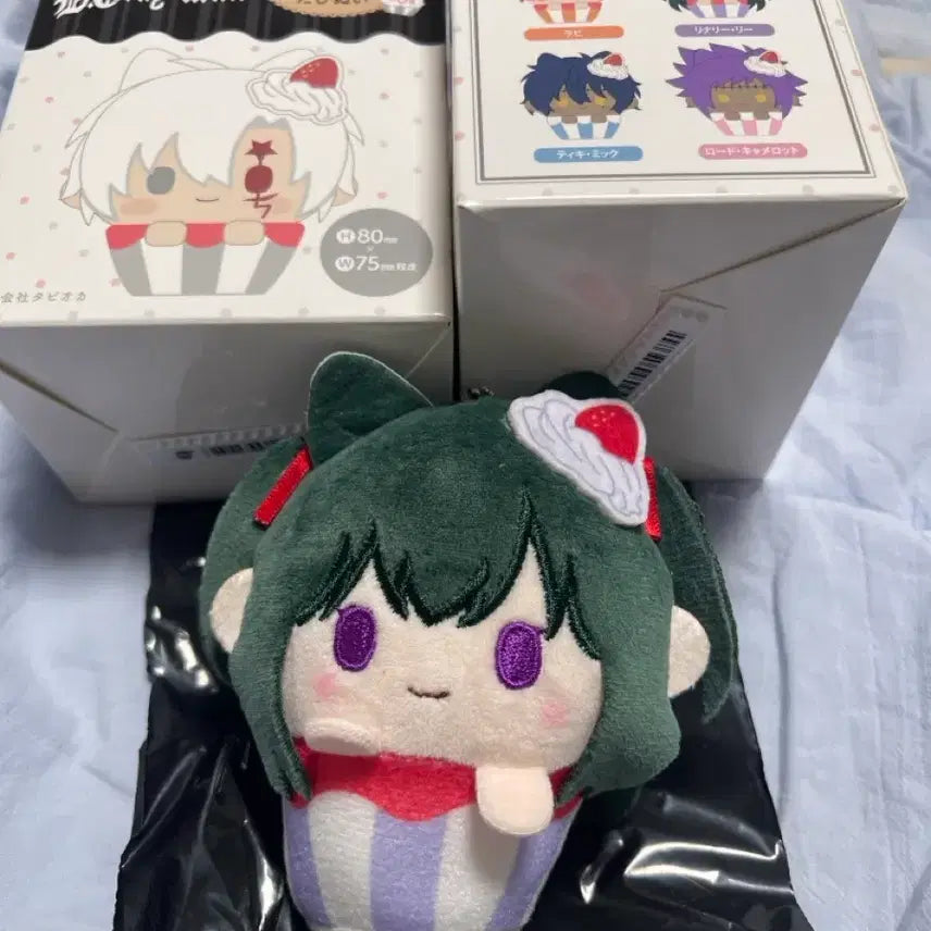 [BUNJANG] D.Gray-man Cupcake Tappy Nui Keyring Plush Doll Lenalee Lee / [디그레이맨] 컵케이크 타피누이 키링 인형 리나리 리