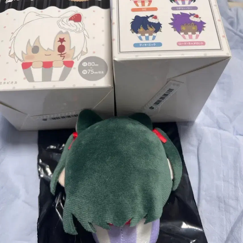 [BUNJANG] D.Gray-man Cupcake Tappy Nui Keyring Plush Doll Lenalee Lee / [디그레이맨] 컵케이크 타피누이 키링 인형 리나리 리