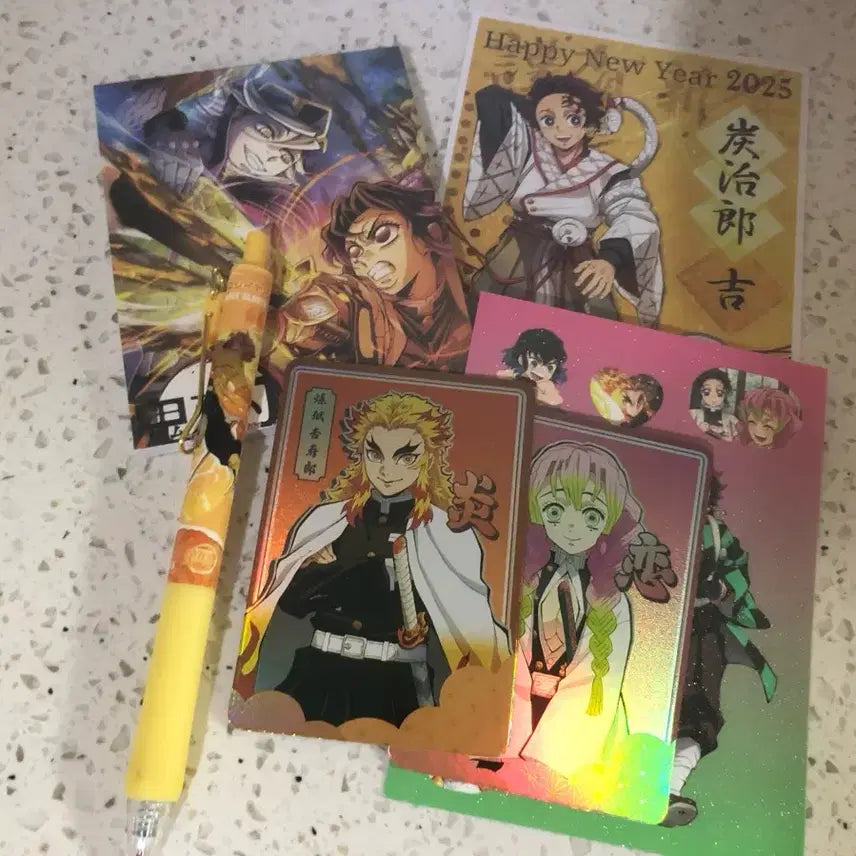 [BUNJANG] Demon Slayer Old Rare Goods Bundle Set / 귀멸의칼날 고전 희귀 굿즈 일괄 판매