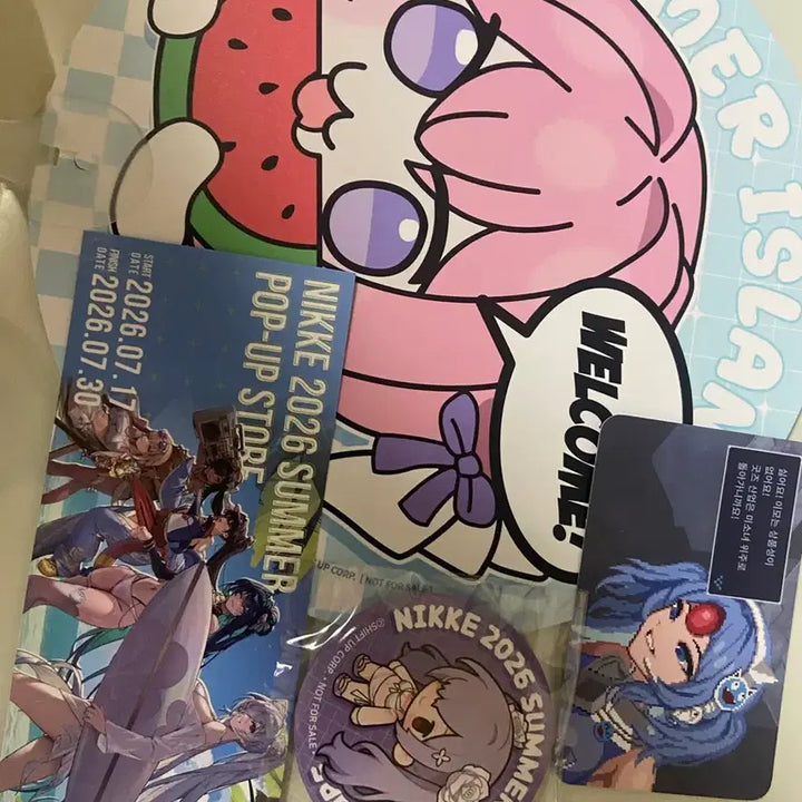 [BUNJANG] Nikke Summer Pop-up Store Exclusive Bundle / 니케 여름 팝업 입장 특전 일괄