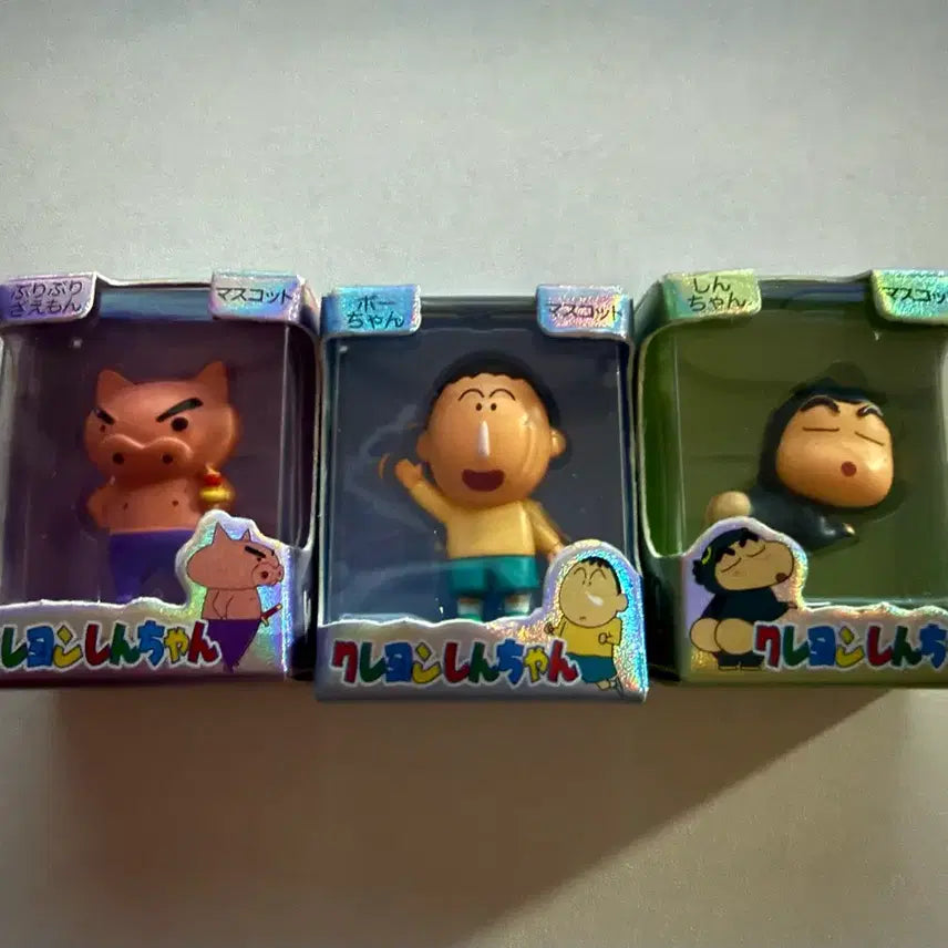 [BUNJANG] Crayon Shin-chan Rice Grain Figures Bundle Set / 짱구 쌀알 피규어 일괄