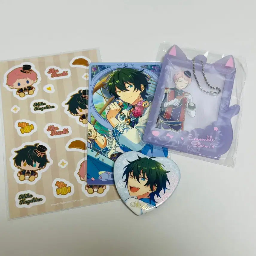 [BUNJANG] Ensemble Stars! Valkyrie Itsuki Shu &amp; Kagehira Mika Goods Bundle Set / 앙스타 발키리 이츠키 슈 카게히라 미카 굿즈 일괄