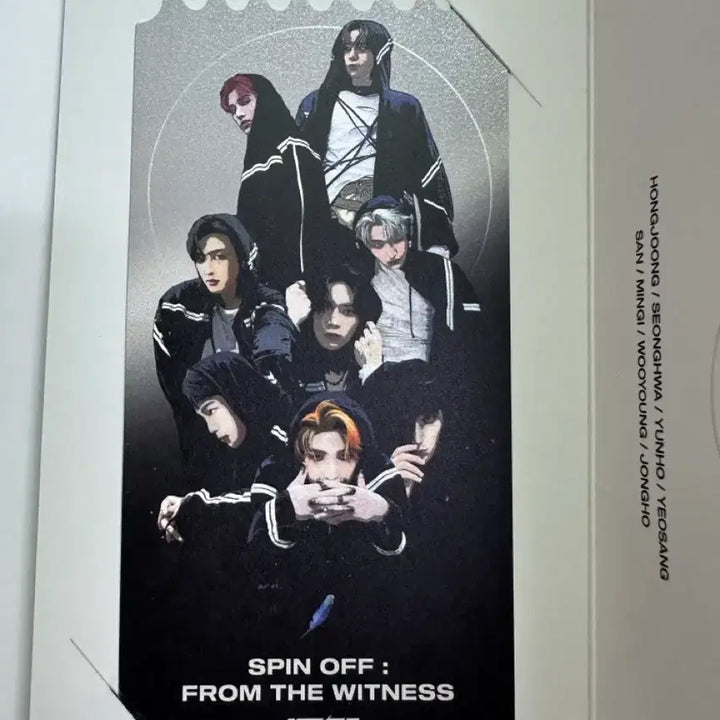 [BUNJANG] ATEEZ Hala Hala Comeback Preview POB Photocard / 에이티즈 할라지아 컴백 프리뷰 특전 팝니다