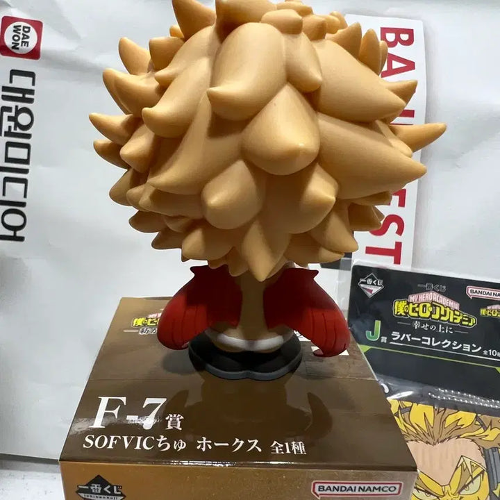 [BUNJANG] My Hero Academia Ichiban Kuji F Prize Sofubi Sofvi Sofvics Hawks Figure Set / 나히아 피규어 제일복권 F상 소프비 소프빅츄 호크스