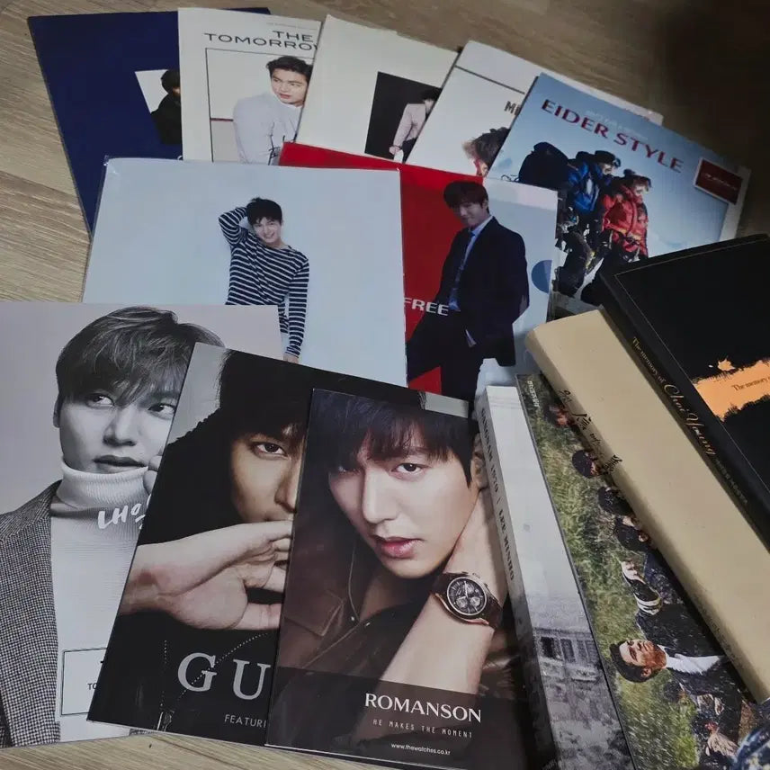 [BUNJANG] Lee Min Ho Official Merchandise Photobook &amp; Review Book Set / 배우 이민호 굿즈