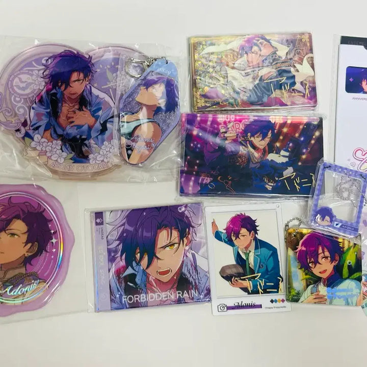 [BUNJANG] Ensemble Stars Adonis Goods Set / 앙상블 스타즈 아도니스 굿즈 세트