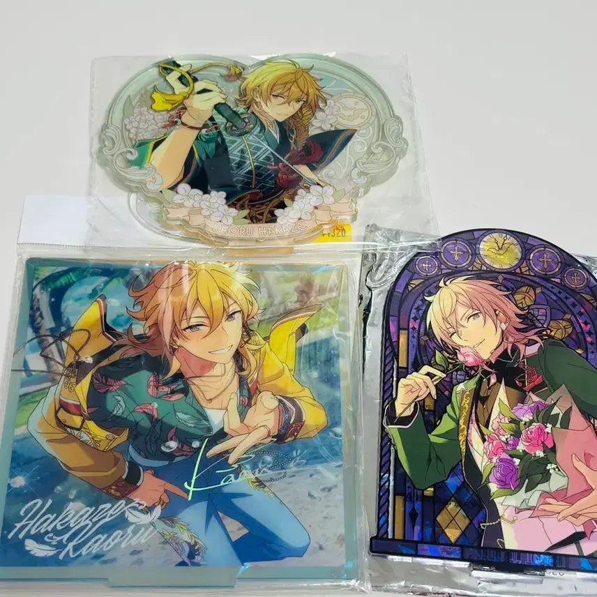[BUNJANG] Ensemble Stars! Undead Hakaze Kaoru Acrylic Standee Bundle Set / 앙스타 하카제 카오루 아크릴 일괄
