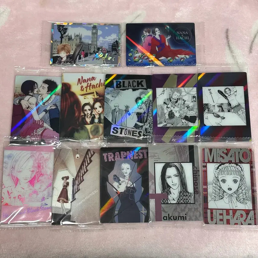 [BUNJANG] NANA Komatsu Osaki Takumi Hayama Leila Nakatsuka Shin Yasuda Ayase Yae Nana Twin Wafers Card Secret Original Art / NANA 고마츠 오사키 렌 하치 타쿠미 레이라 노부 신 야스 야자와아이 나나 트윈 웨하스 카드 시크릿 원화