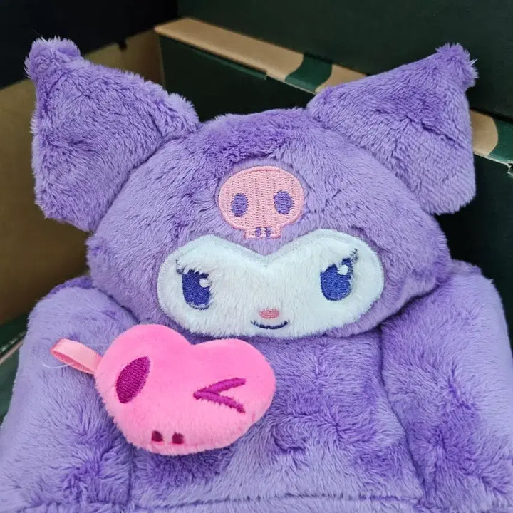 [BUNJANG] Kuromi Mini Sofa Plush Doll / 쿠로미 미니 소파 인형