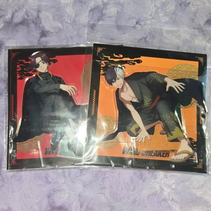 [BUNJANG] Windbreaker Acrylic Standee Set - Suo &amp; Sakura / 일괄판매 윈브레 아크릴 스오 사쿠라
