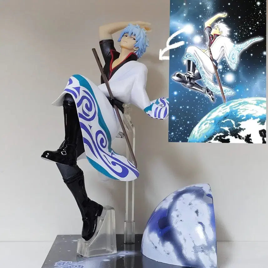 [BUNJANG] Gintama Sakata Gintoki Ichiban Kuji B Prize Classic Figure (Box Included) / 박스O) 은혼 사카타 긴토키 제일복권 이치방쿠지 B상 고전 피규어