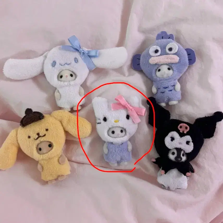 [BUNJANG] Handmade Kitty Outfit for Sylvanian Families / 실바니안 수제 산리오 키티 옷 판매