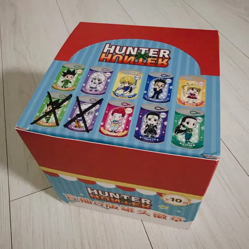 [BUNJANG] Hunter x Hunter Shanghai Pop-Up Store Can Badge Set (8 types) / 현물)헌터헌터 상하이 팝업 깡통 캔뱃지 8종 일괄 판매