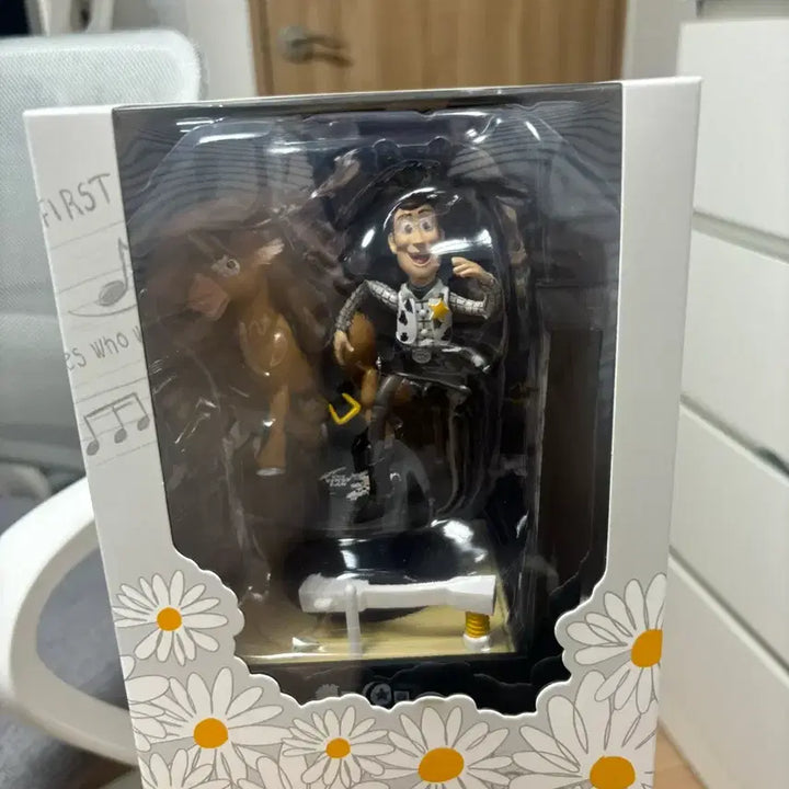 [BUNJANG] The First Pawn Toy Story Woody Figure Record Player / 더퍼스트팬 팝업 토이스토리 피마원 지디 우디피규어 레코드 플레이어