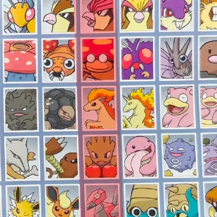 [BUNJANG] Pokemon Proof Photo 3rd Edition - Pigeon Line, Parasect, Ponyta, Hongsumon, Polygon / 미개봉/ 포켓몬 증명사진 3탄 피죤 라인 파라섹트 포니타 홍수몬 폴리곤