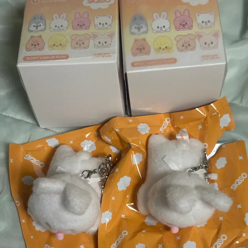[BUNJANG] Stray Kids Lee Know Ribbit Spring Toy Plush / 스키즈 리노 스키주 리빗 태엽 플러시 run it