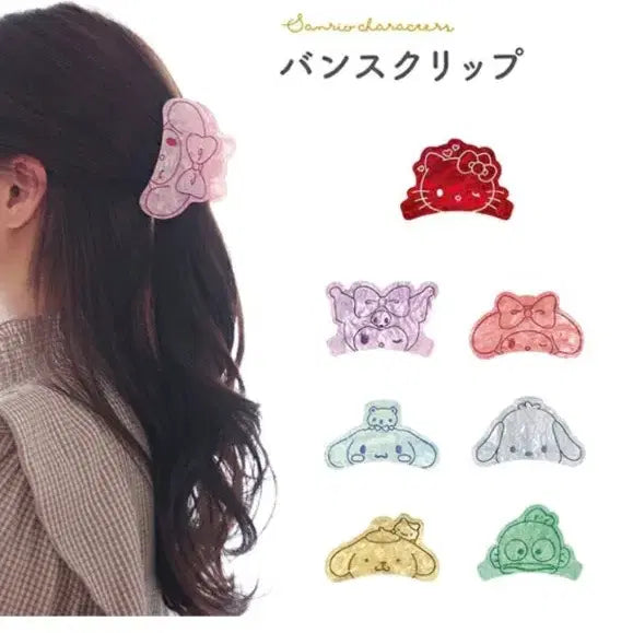 [BUNJANG] Korean Mother-of-Pearl Hair Claw / 한교동 자개 머리 집게