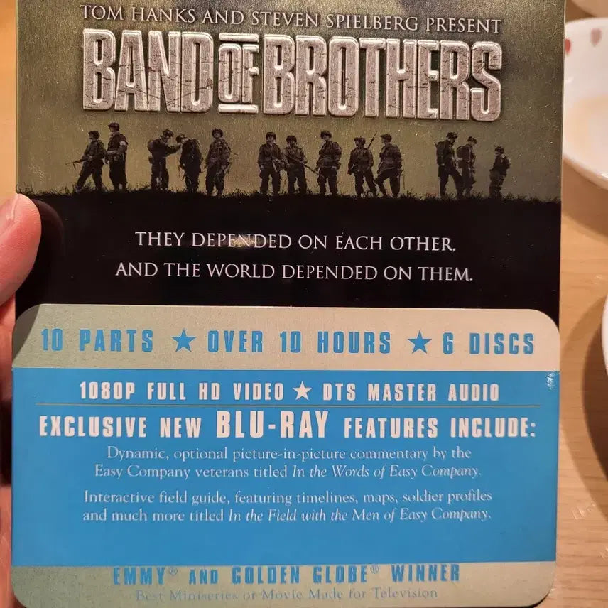 [BUNJANG] Band of Brothers Blu-ray Limited Edition Tin Case / 밴드오브브라더스 블루레이 (정발, 틴케이스, 상태 극상)
