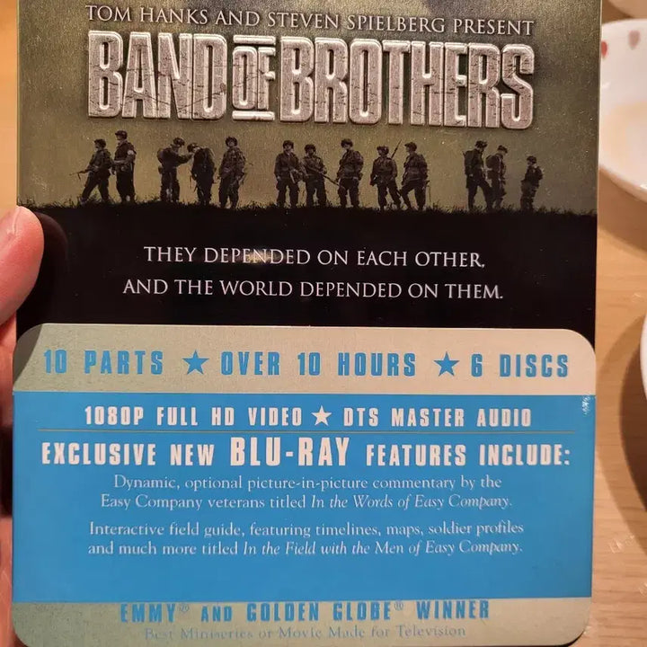 [BUNJANG] Band of Brothers Blu-ray Limited Edition Tin Case / 밴드오브브라더스 블루레이 (정발, 틴케이스, 상태 극상)