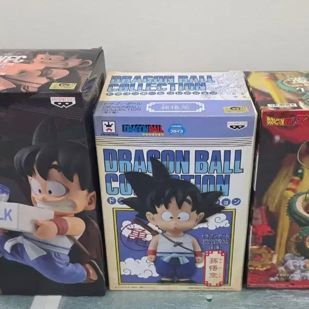 [BUNJANG] Dragon Ball Rare Figure Set (3 Types, Bundle Set, Sealed) / (택포)드래곤볼  레어 피규어 3종 일괄 미개봉