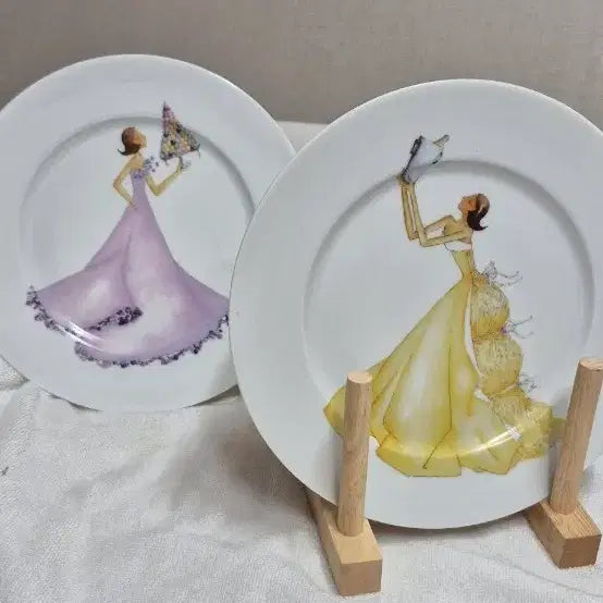 [BUNJANG] Haviland Madame Recolette Series Plates (Set of 2) / 프랑스 명품 하빌랜드의 마담 레코잇 시리즈 접시 2종
