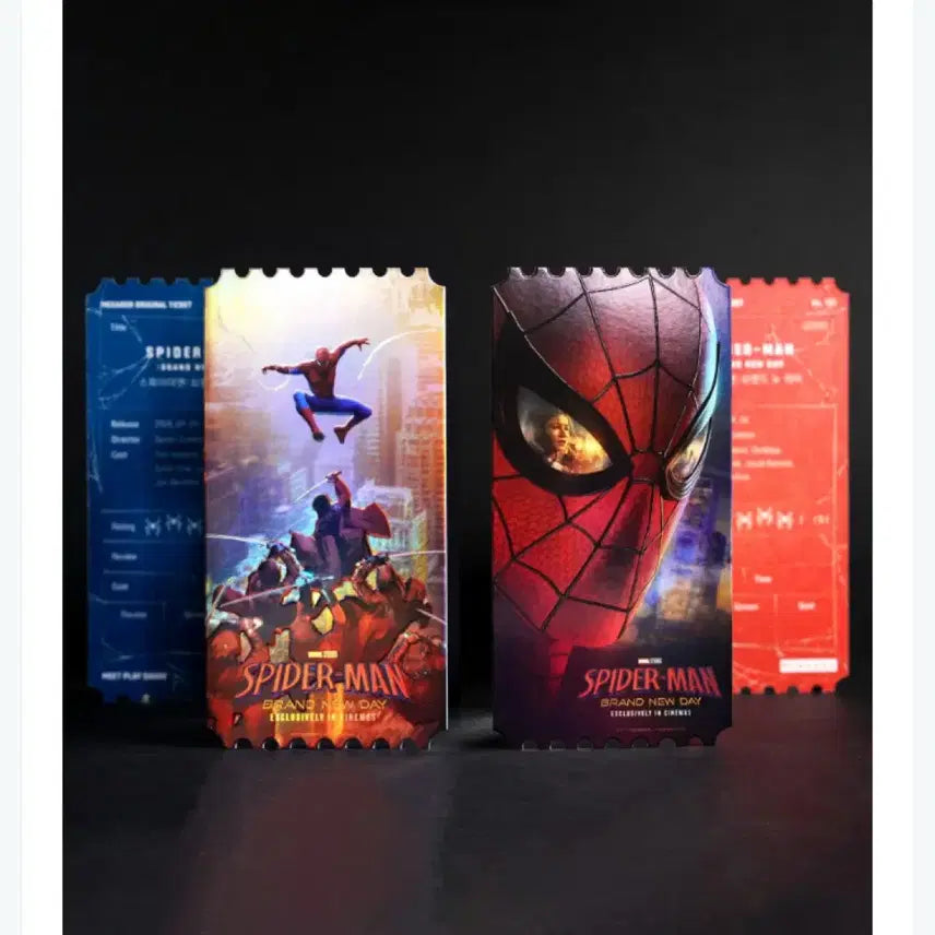 [BUNJANG] Spider-Man: Brand New Day Original Ticket, TTT, Art Card, Dolby, IMAX, 4DX, ScreenX, Gwang-eum Poster Set / [스파이더맨: 브랜드뉴데이] 오리지널티켓AB/TTT/아트카드/돌비/아이맥스/4DX/스크린엑스/광음 포스터